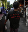 I'm just all about my goals like i'm Messi - Oversized T-shirt  [ Unisex ]