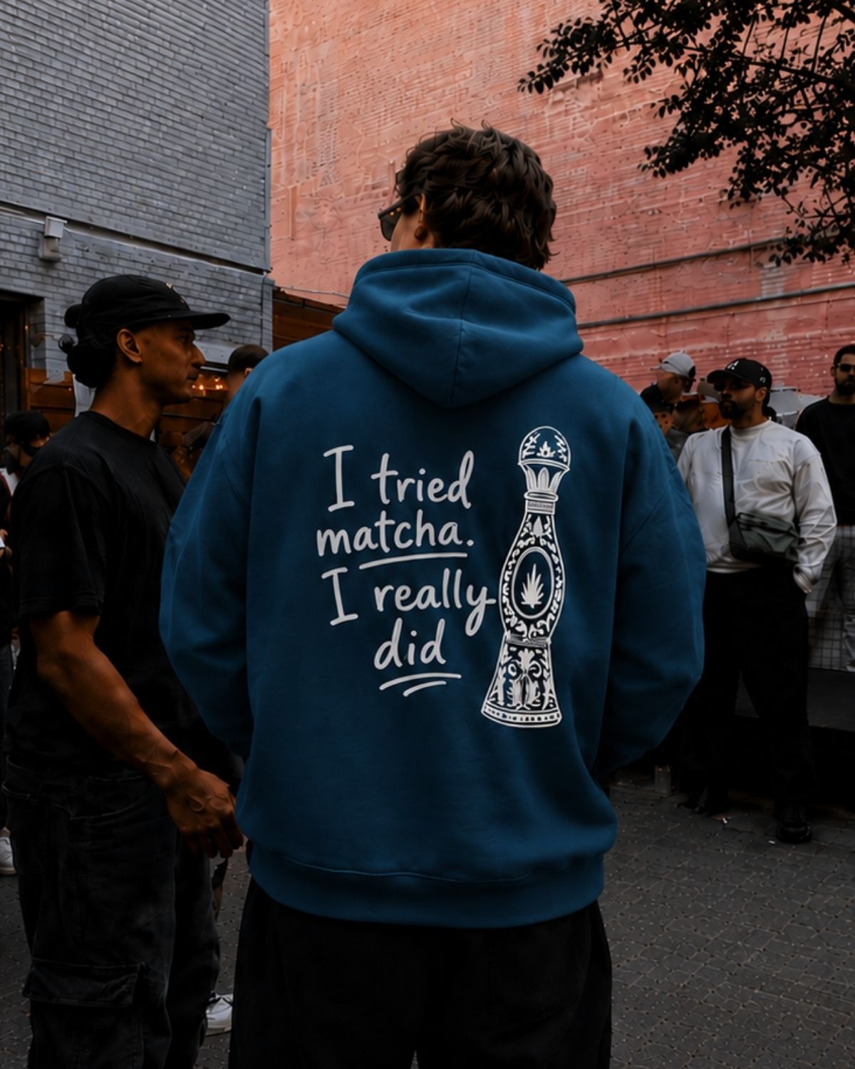 I TRIED matcha  I REALLY DID - Oversized Hoodie [ Unisex ]