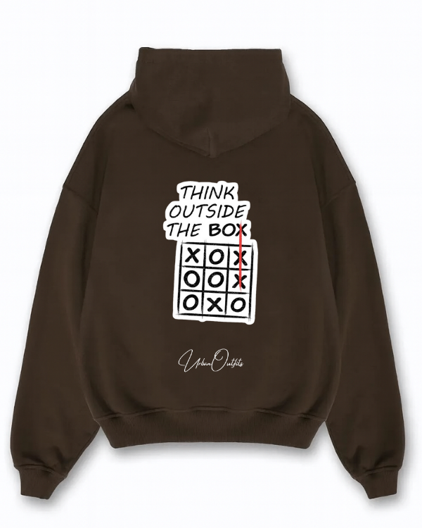 Think Outside The Box - Oversized Hoodie [ Unisex ]