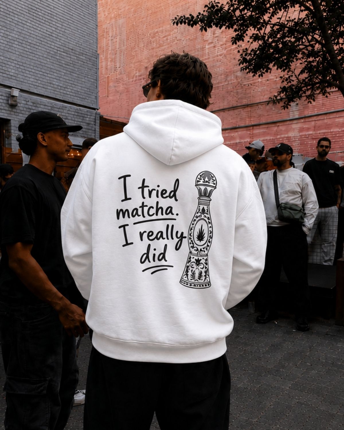 I TRIED matcha  I REALLY DID - Oversized Hoodie [ Unisex ]