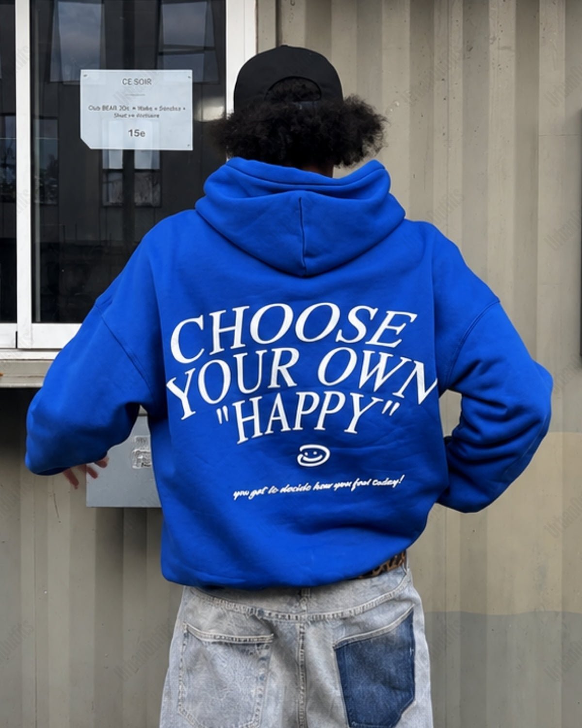 CHOOSE YOUR OWN HAPPY - Oversized Hoodie [ Unisex ]