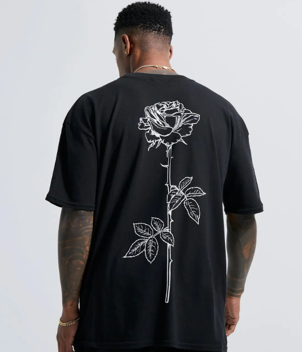 Flower -  Men Oversized T-shirt [ Unisex ]