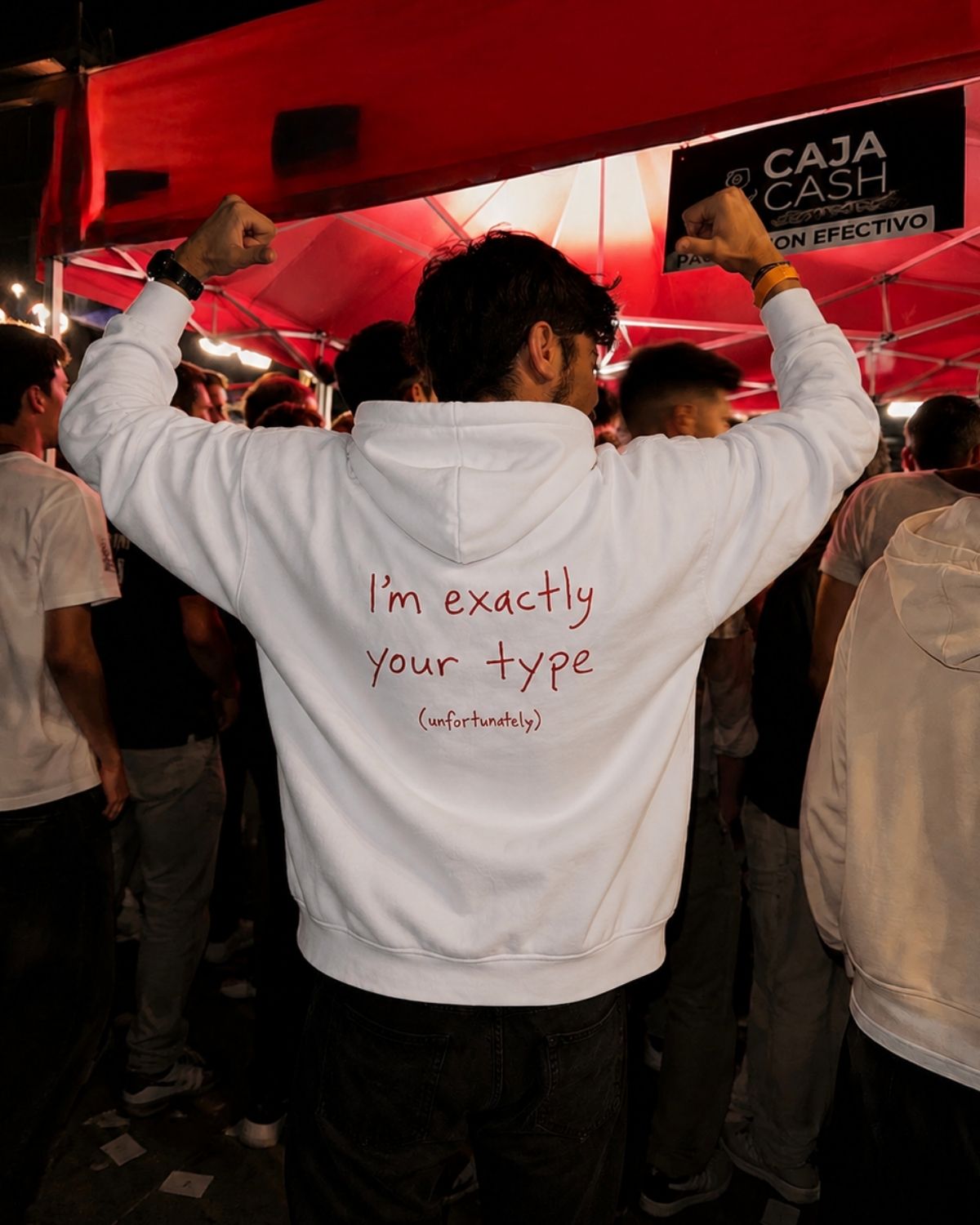 I'M EXACTLY YOUR TYPE - Oversized Hoodie [ Unisex ]