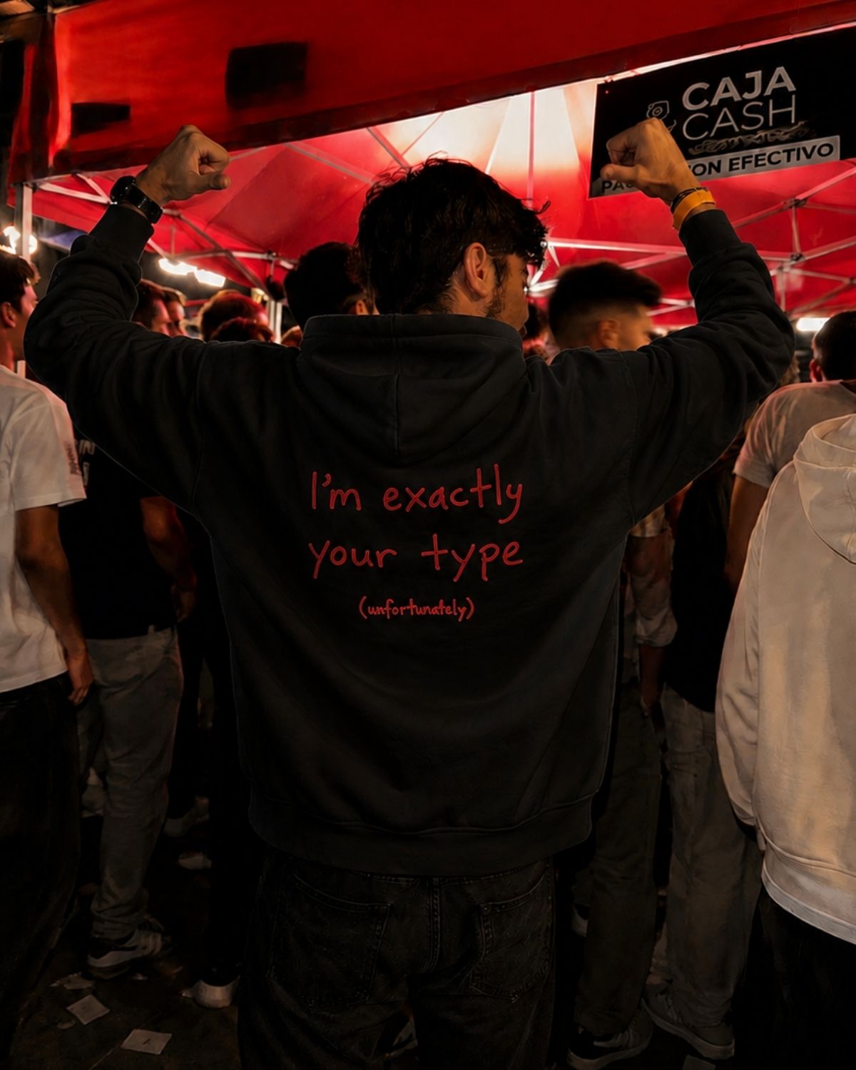 I'M EXACTLY YOUR TYPE - Oversized Hoodie [ Unisex ]