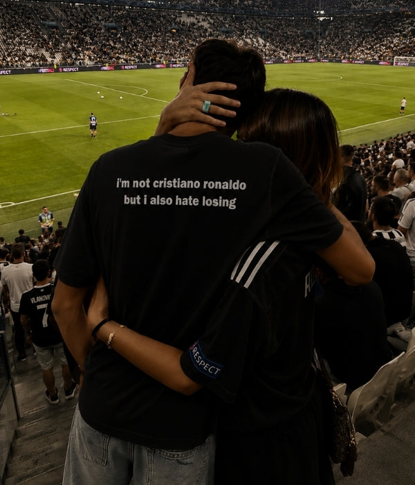 i'm not cristiano ronaldo but i also hate losing - Oversized T-shirt  [ Unisex ]