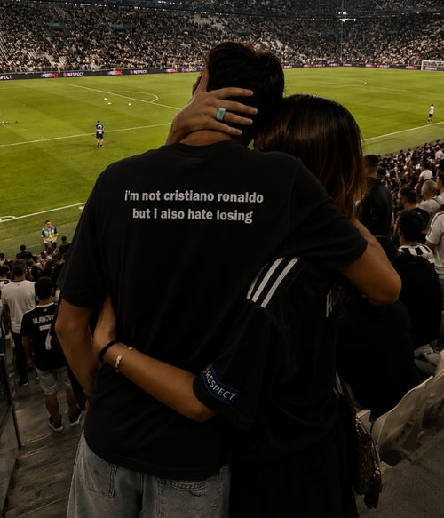i'm not cristiano ronaldo but i also hate losing - Oversized T-shirt  [ Unisex ]