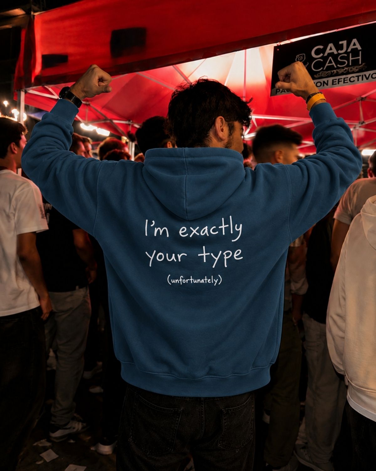 I'M EXACTLY YOUR TYPE - Oversized Hoodie [ Unisex ]