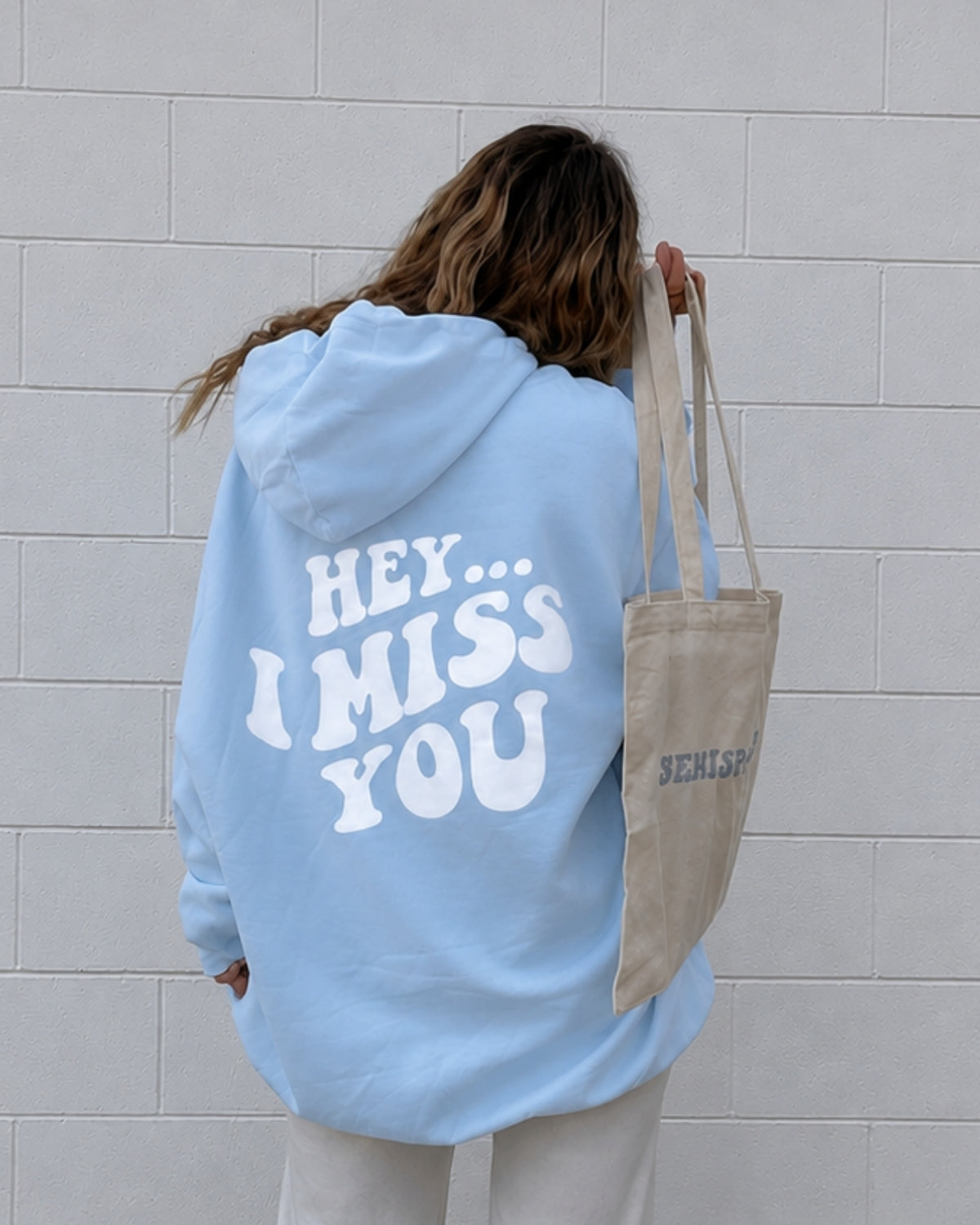 HEY I MISS YOU - Women Oversized Hoodie