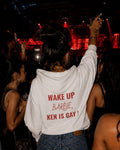 WAKE UP BARBIE KEN IS GAY! - Women Oversized Hoodie