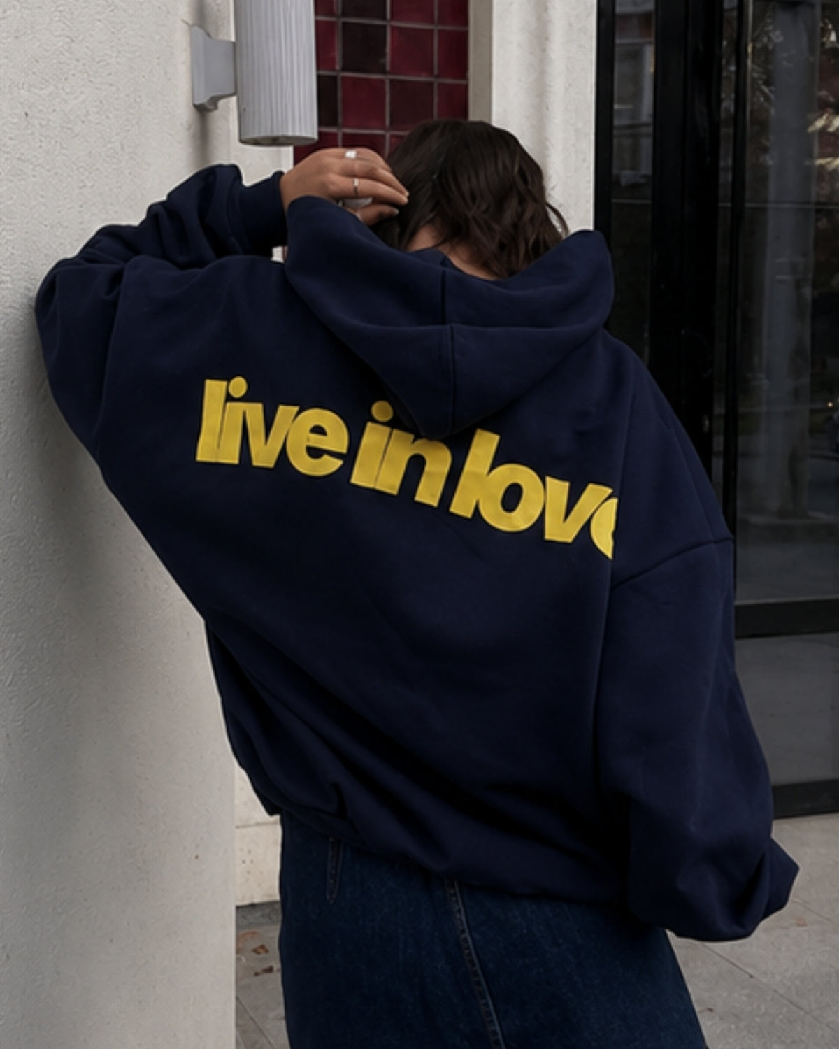 LIVE IN LOVE - Women Oversized Hoodie