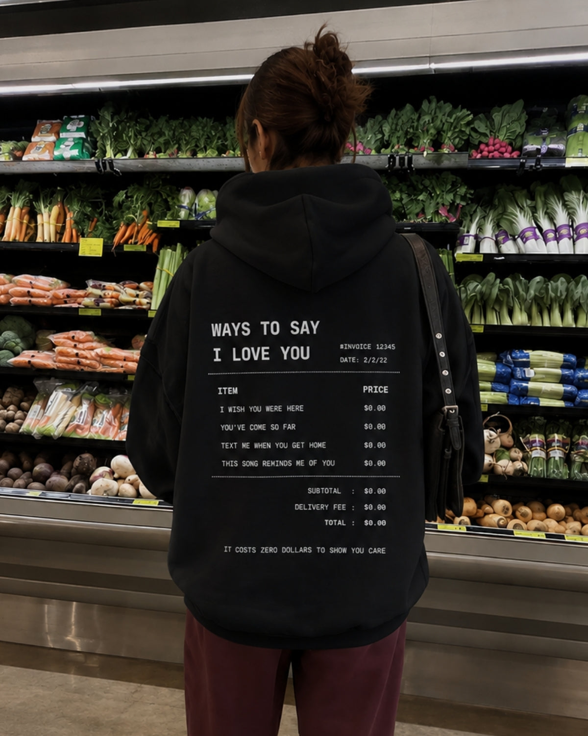 WAYS TO SAY I LOVE U - Women Oversized Hoodie