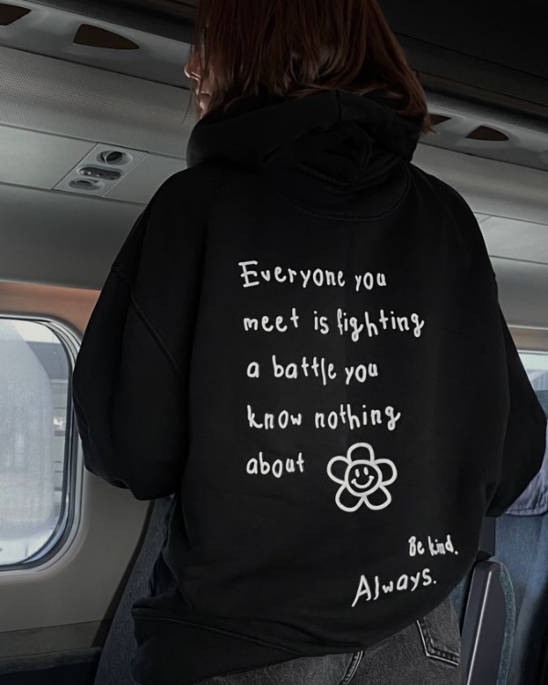 Be Kind Always - Women Oversized Hoodie