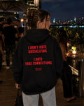 I DON'T HATE SOCIALIZING- Women Oversized Hoodie