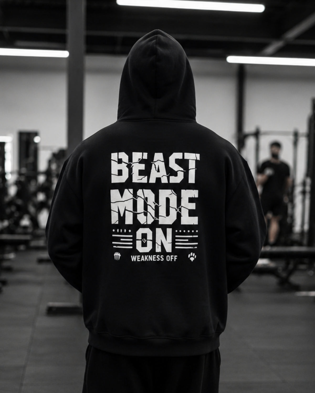 BEAST MODE ON - Oversized Hoodie [ Unisex ]