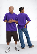 Basic T-shirt [ Unisex ] - Dark Purple