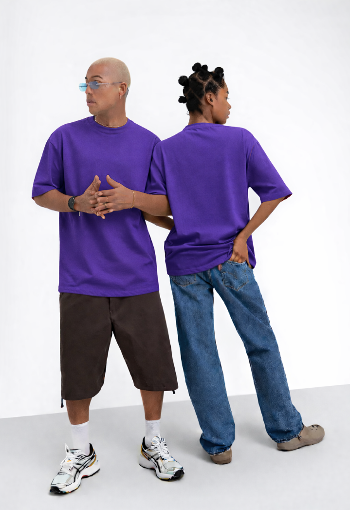 Basic T-shirt [ Unisex ] - Dark Purple
