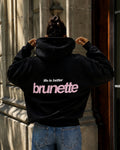 BRUNETTE - Women Oversized Hoodie