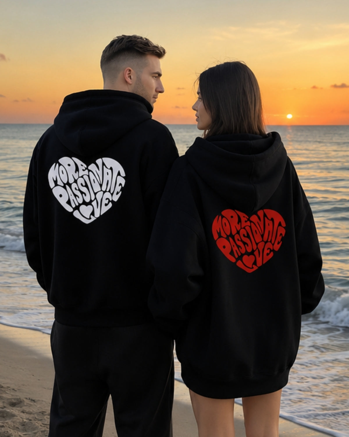 COUPLE - Oversized Hoodie [ Unisex ]