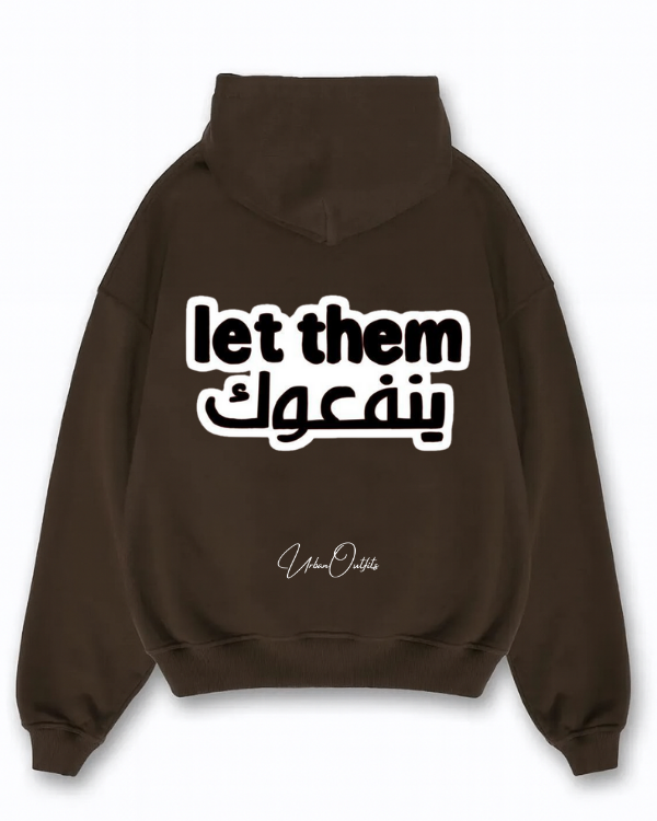 LET THEM ينفعوك - Oversized Hoodie [ Unisex ]