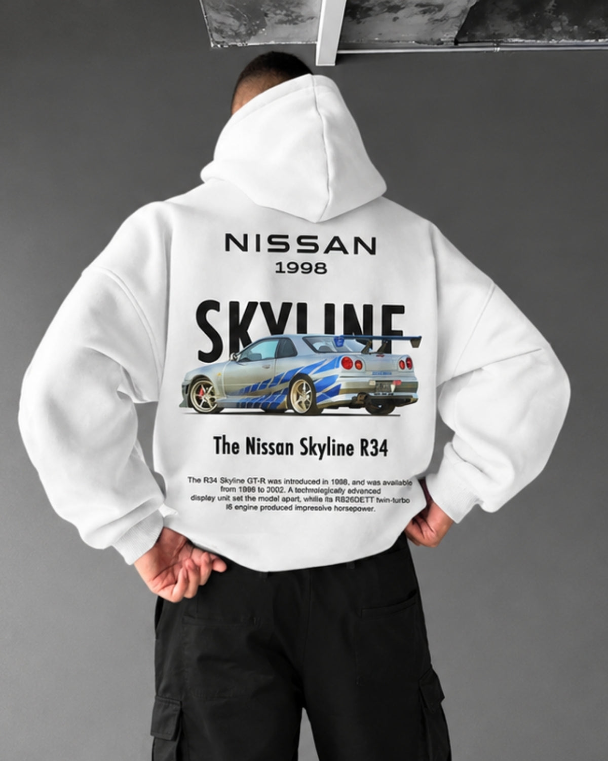SKYLINE - Oversized Hoodie [ Unisex ]