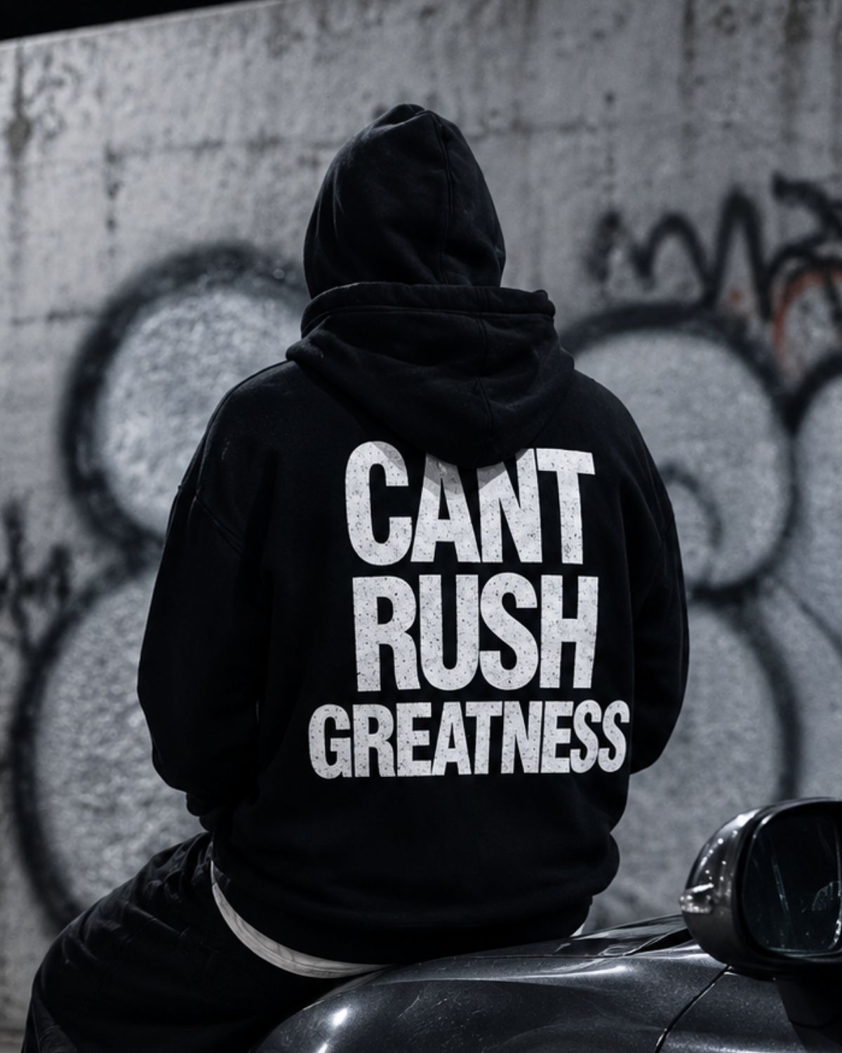CAN'T RUSH GREATNESS - Oversized Hoodie [ Unisex ]