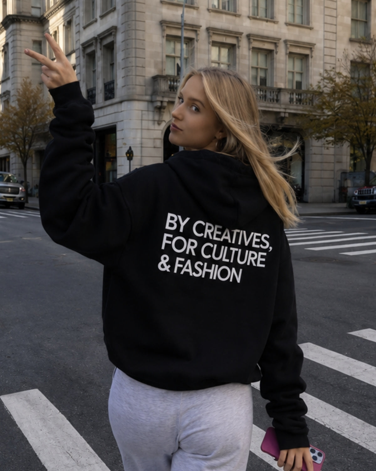 BY CREATIVE - Women Oversized Hoodie