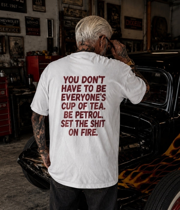 YOU DON'T HAVE TO BE EVERYONE'S CUP OF TEA - Oversized T-shirt  [ Unisex ]