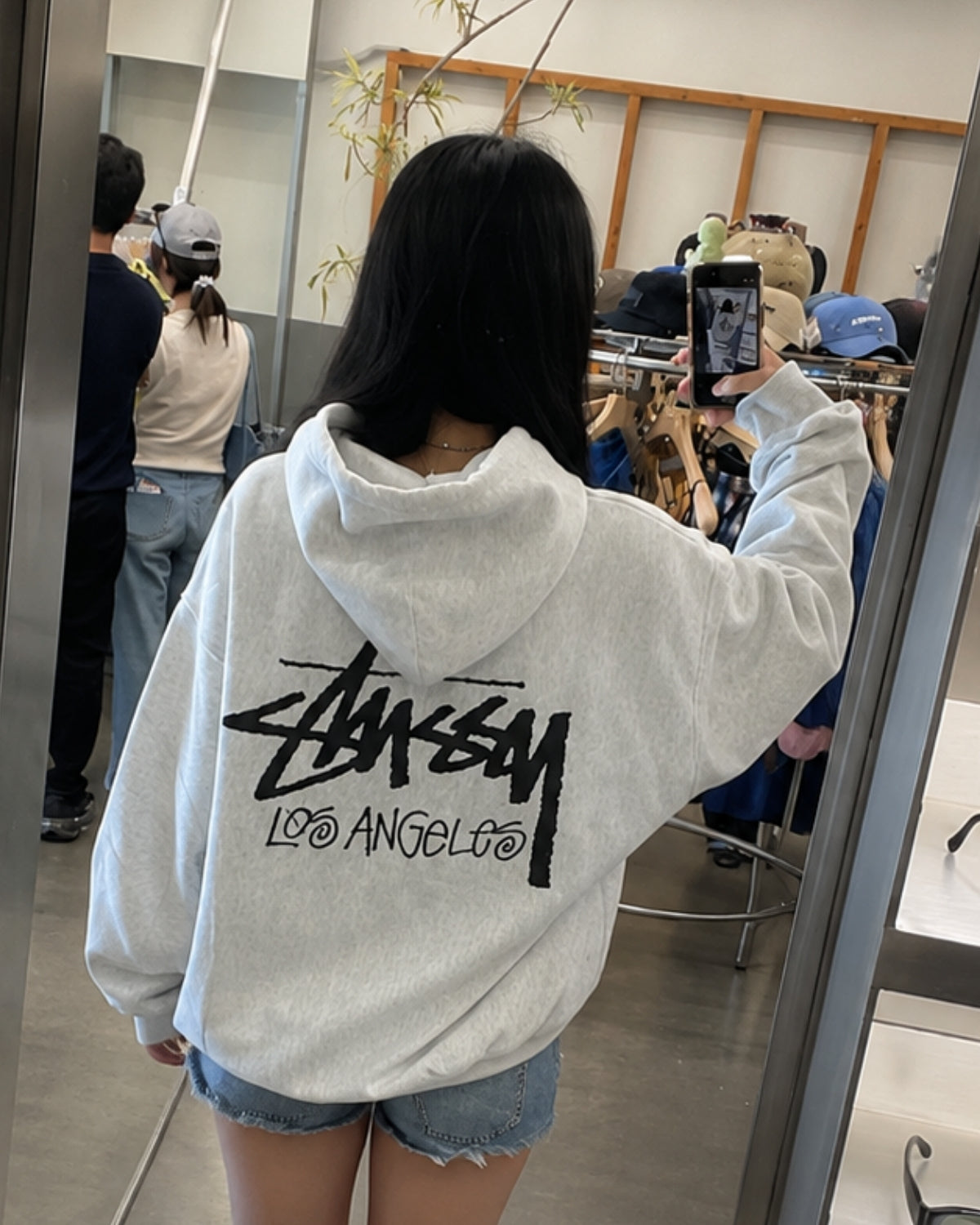 STUSS(Y) Los Angeles - Women Oversized Hoodie