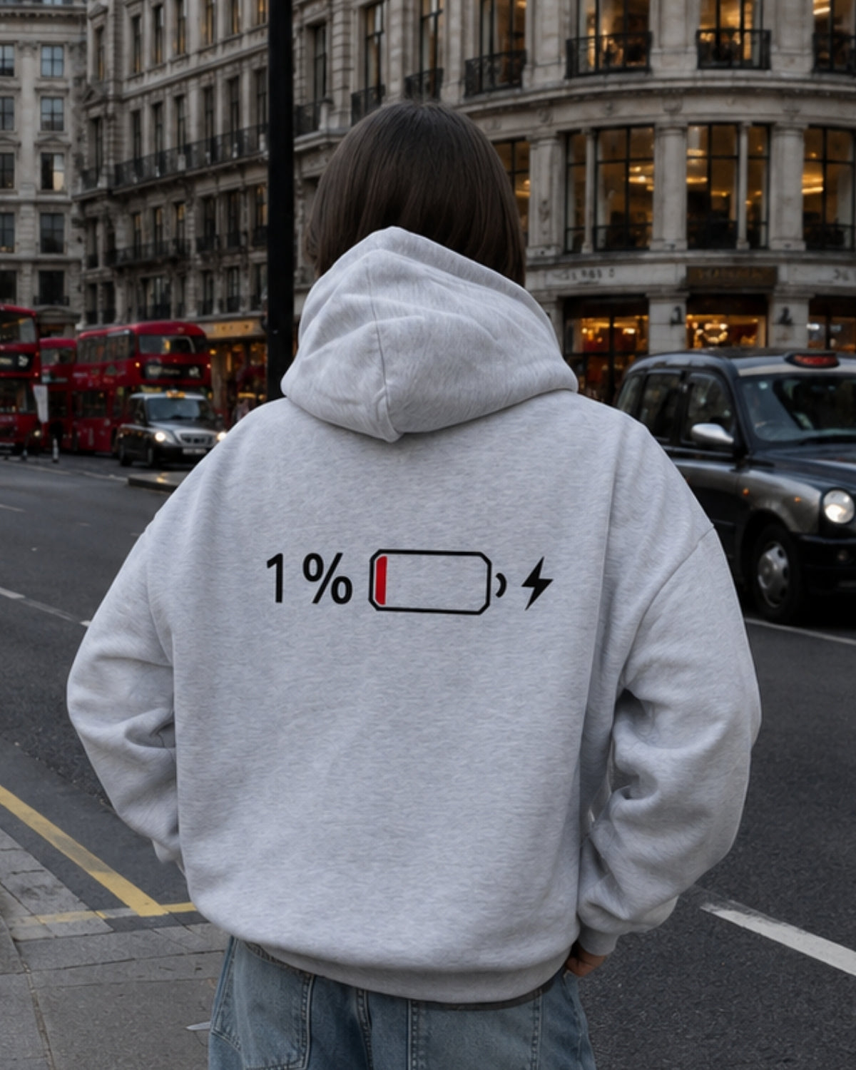 1% - Women Oversized Hoodie