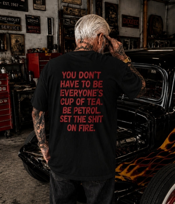 YOU DON'T HAVE TO BE EVERYONE'S CUP OF TEA - Oversized T-shirt  [ Unisex ]