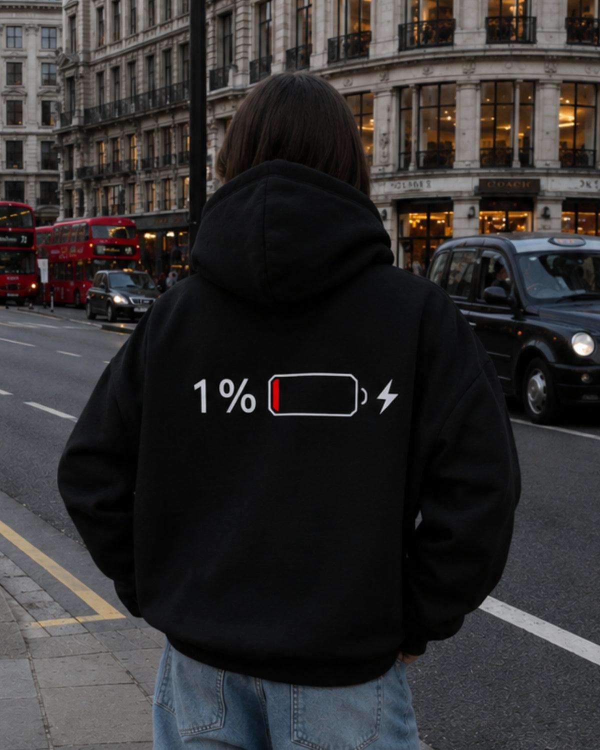 1% - Women Oversized Hoodie