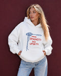 MORE SPAGHETTI LESS UPSETTI - Women Oversized Hoodie