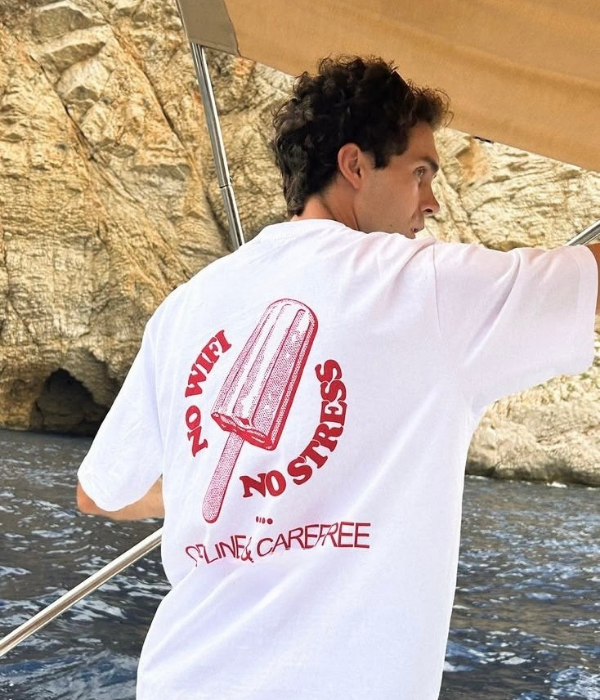 NO WIFI NO STRESS - Oversized T-shirt  [ Unisex ]