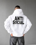 ANTI SOCIAL - Oversized Hoodie [ Unisex ]