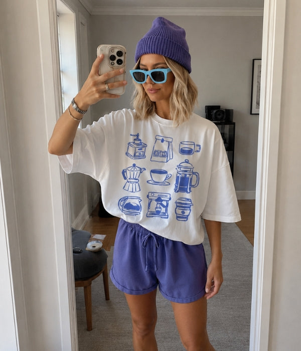 COFFEE - Women Oversized T-shirt