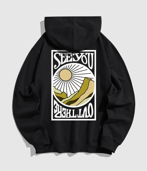 'SEE YOU' Oversized Hoodie