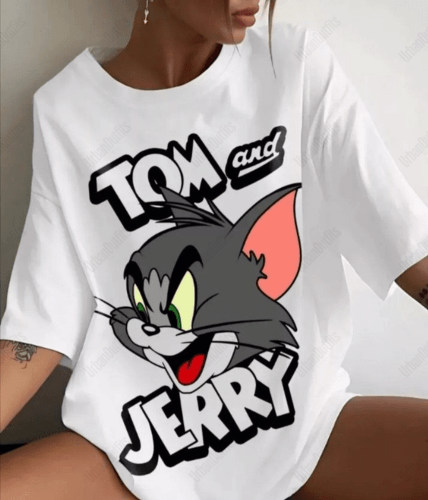 Tom & Jerry - Women Oversized T-shirt