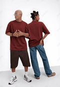 Basic T-shirt [ Unisex ] - Burgundy