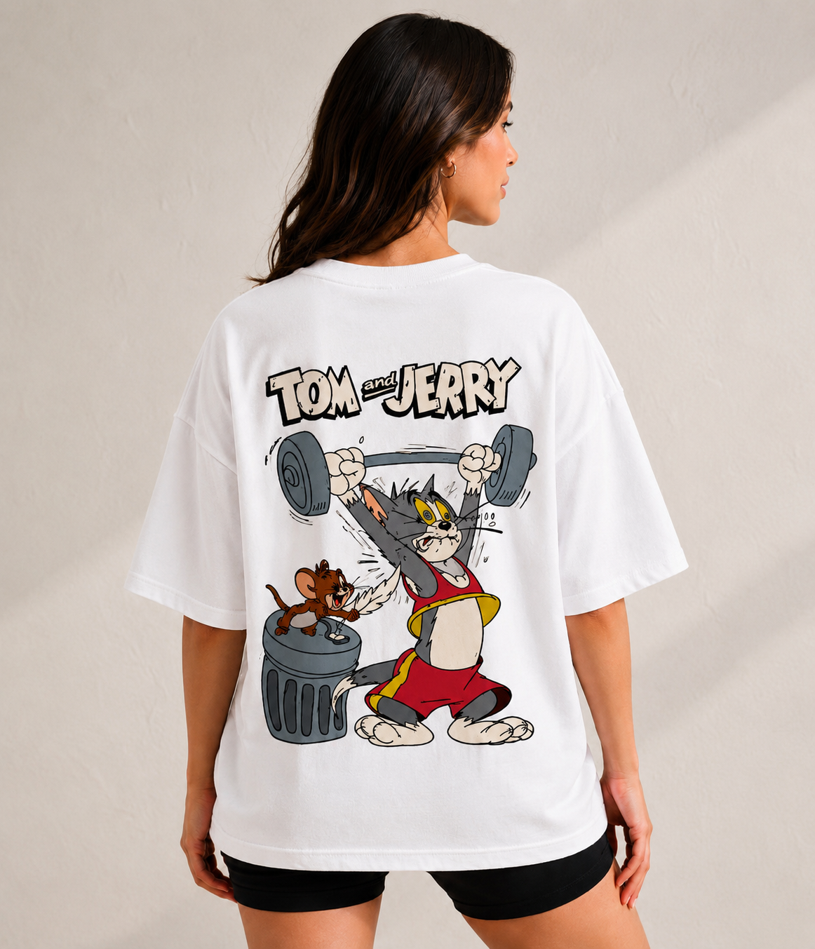 Tom & Jerry Oversized T-Shirt