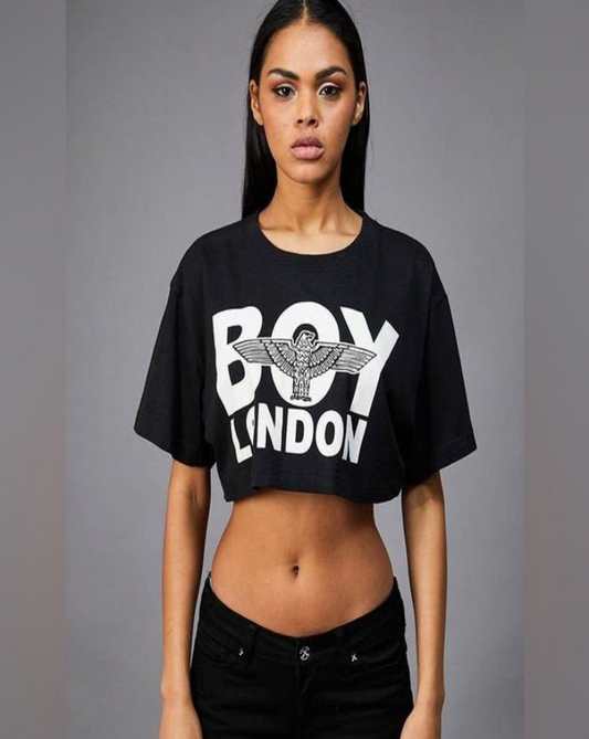 London Boy Oversized Crop Top