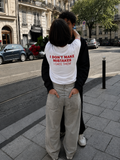 I DON'T MAKE MISTAKES I DATE THEM - Women Oversized T-shirt