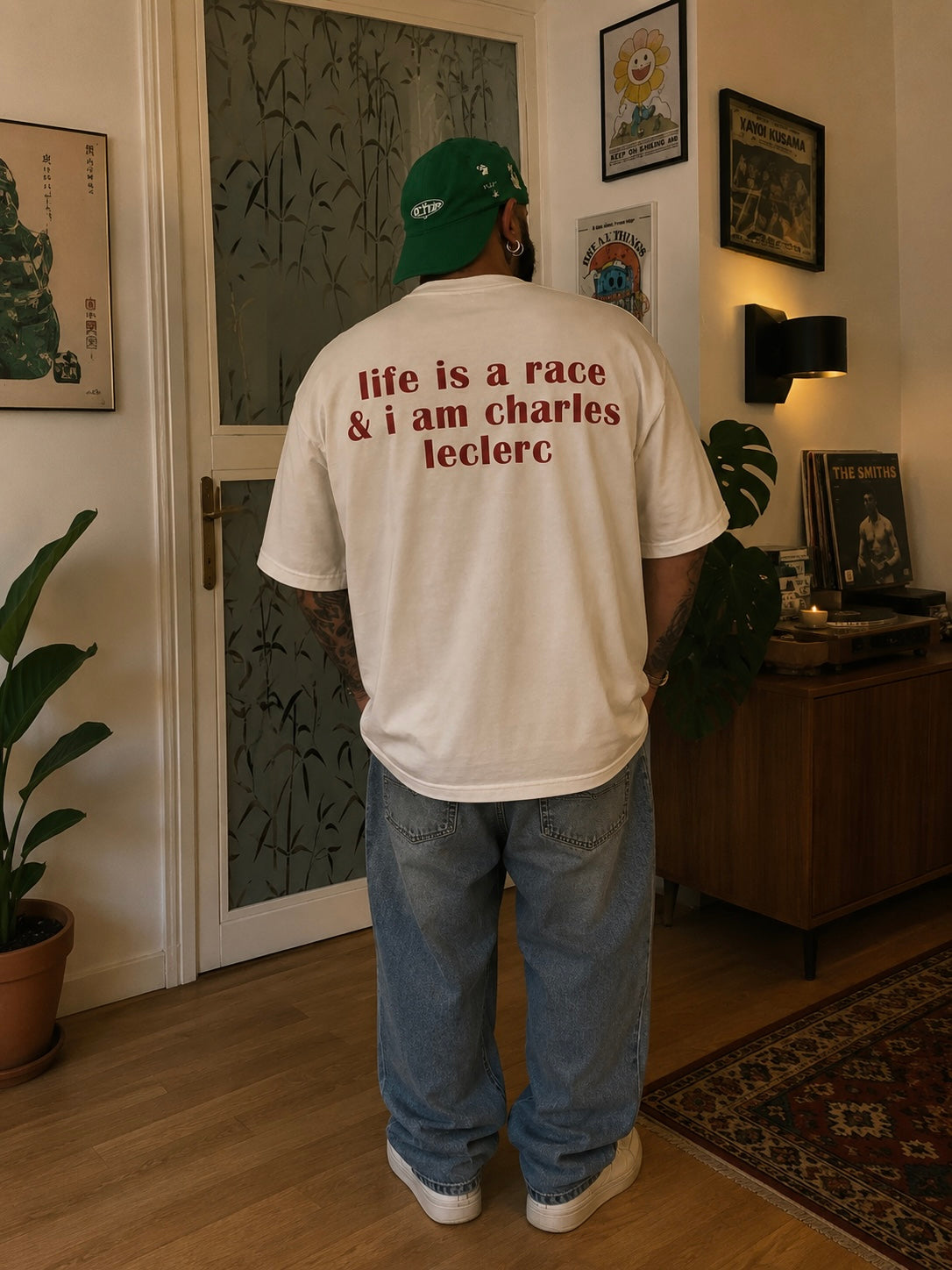 NOT CHARLES LECLERC - Oversized T-shirt  [ Unisex ]