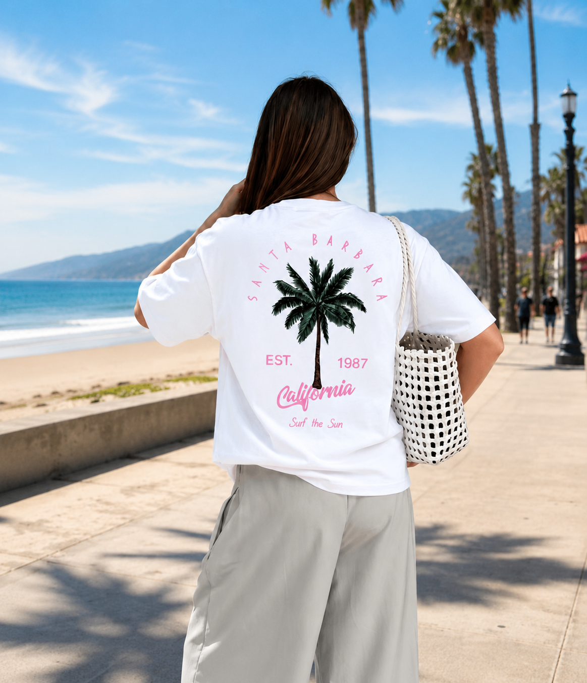 CALIFORNIA - Women Oversized T-shirt