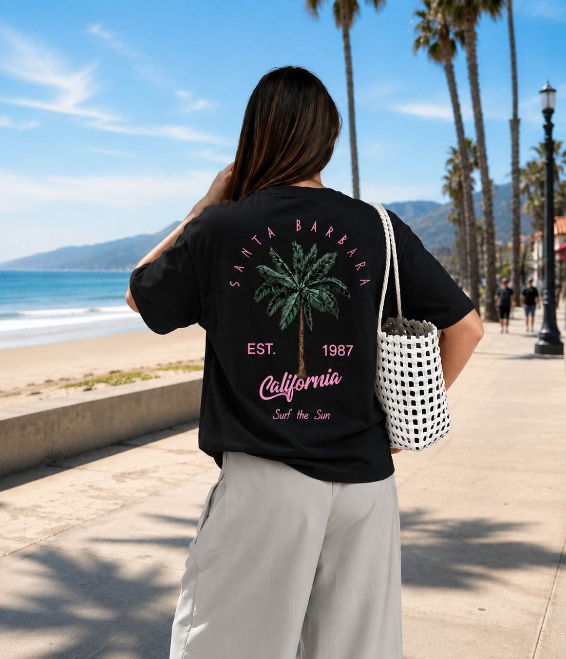 CALIFORNIA - Women Oversized T-shirt
