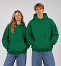 Basic Oversized Hoodie - GREEN