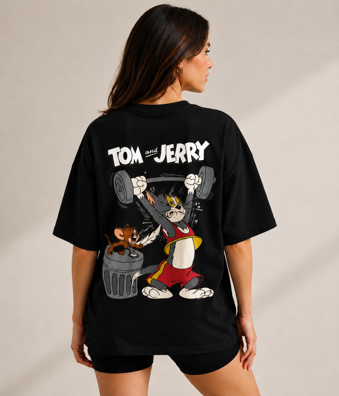 Tom & Jerry Oversized T-Shirt