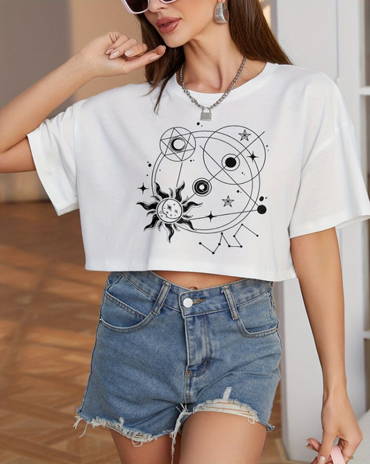 Oversized Crop Top