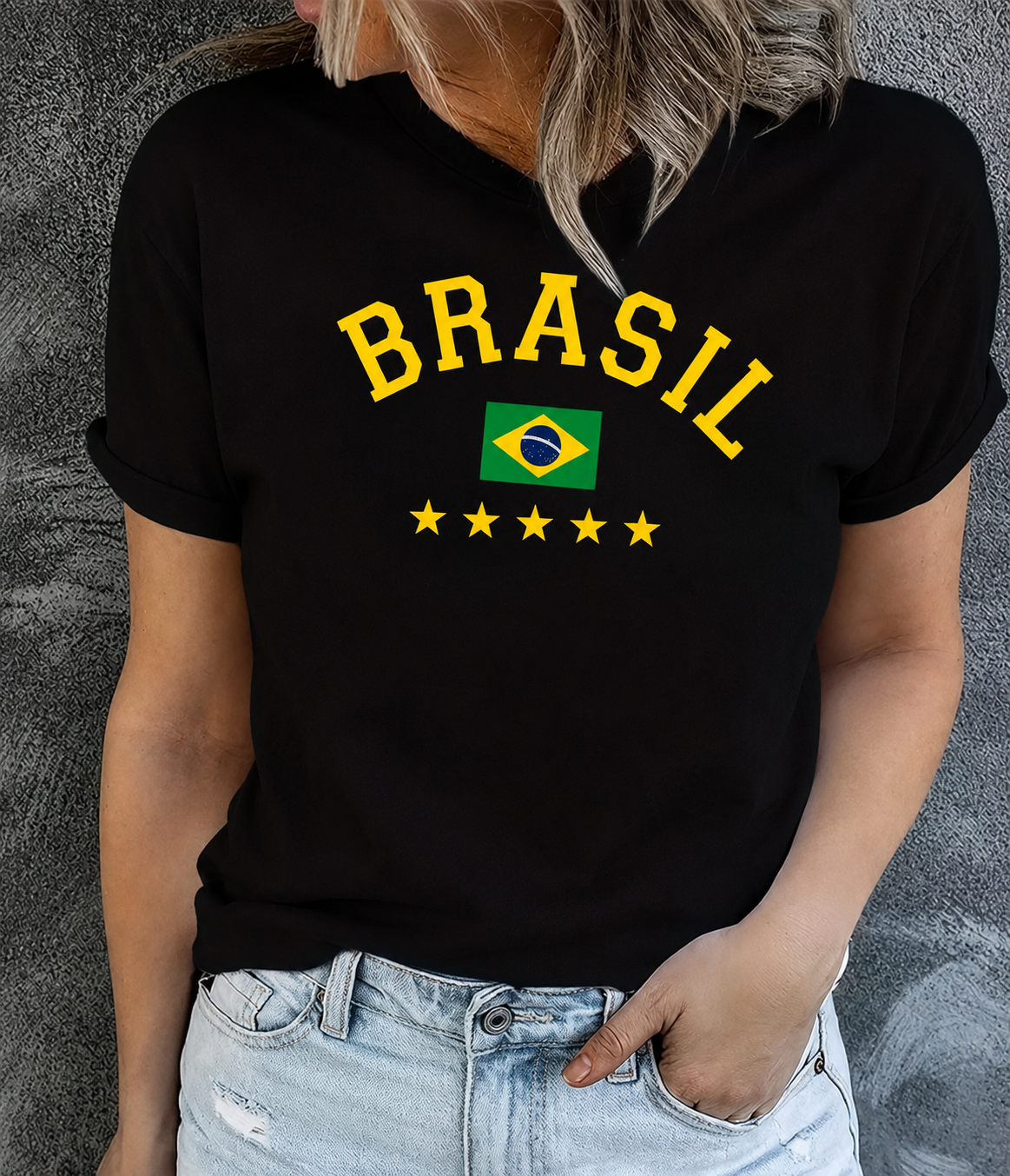 BRAZIL 🇧🇷 - Women Oversized T-shirt  [ Unisex ]