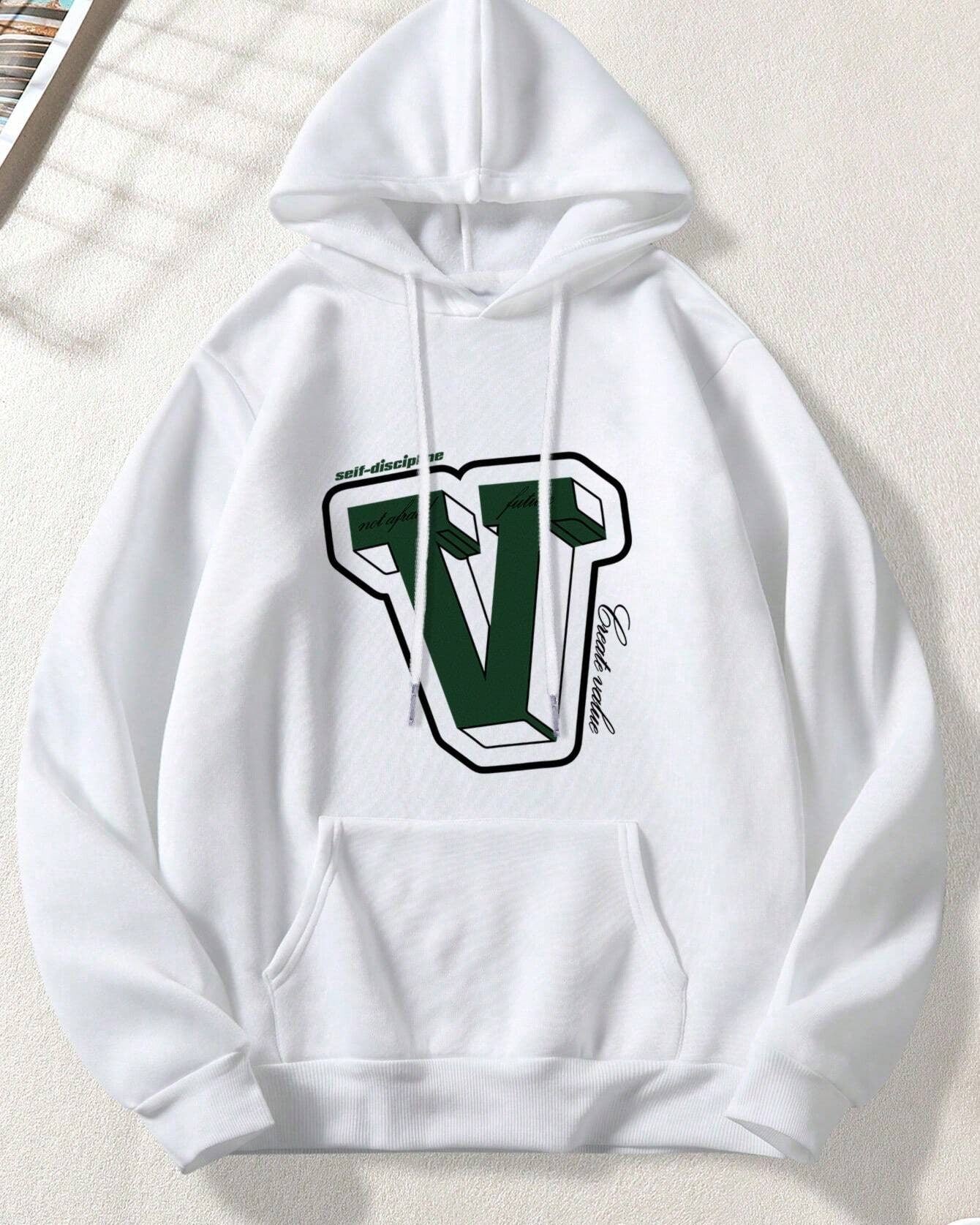 'V' Oversized Hoodie