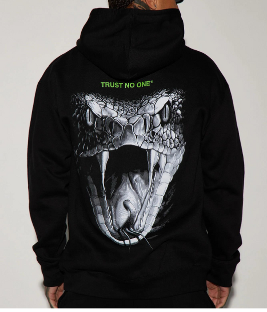 'TRUST NO ONE' Oversized Hoodie